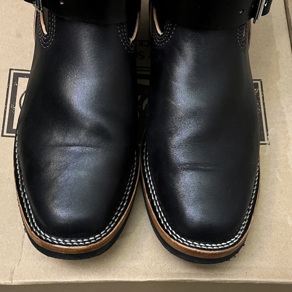 Sold - Wesco Mister Lou 10" Black Horsehide Boots Size US Mens 10.5 EE - Picture 7 of 12